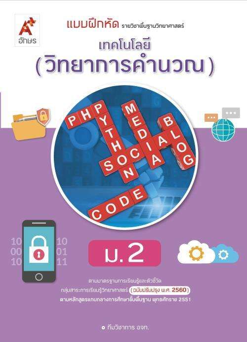 หนังสือเรียน รายวิชาพื้นฐาน การออกแบบและเทคโนโลยี ม.2 (อจท) –  Suksapunkalasin